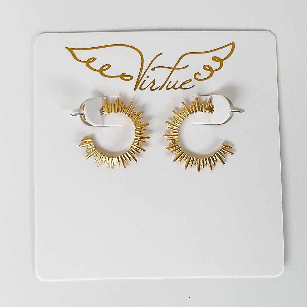 Starburst Hoop earrings – Fabula Jewels
