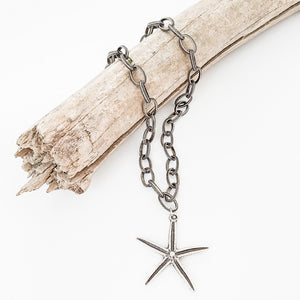 Etched Chain w/ Starfish