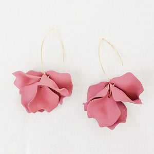 Hyacinth Tiered Marquis Earrings