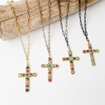 Multicolor Cross on Small 19” Paperclip