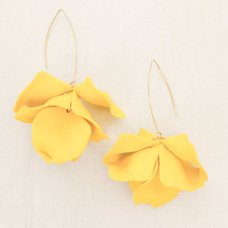 Hyacinth Tiered Marquis Earrings