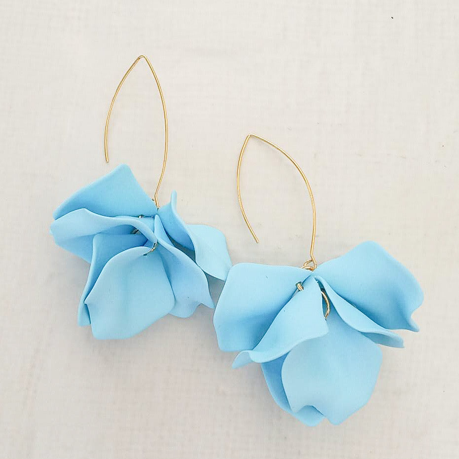 Hyacinth Tiered Marquis Earrings