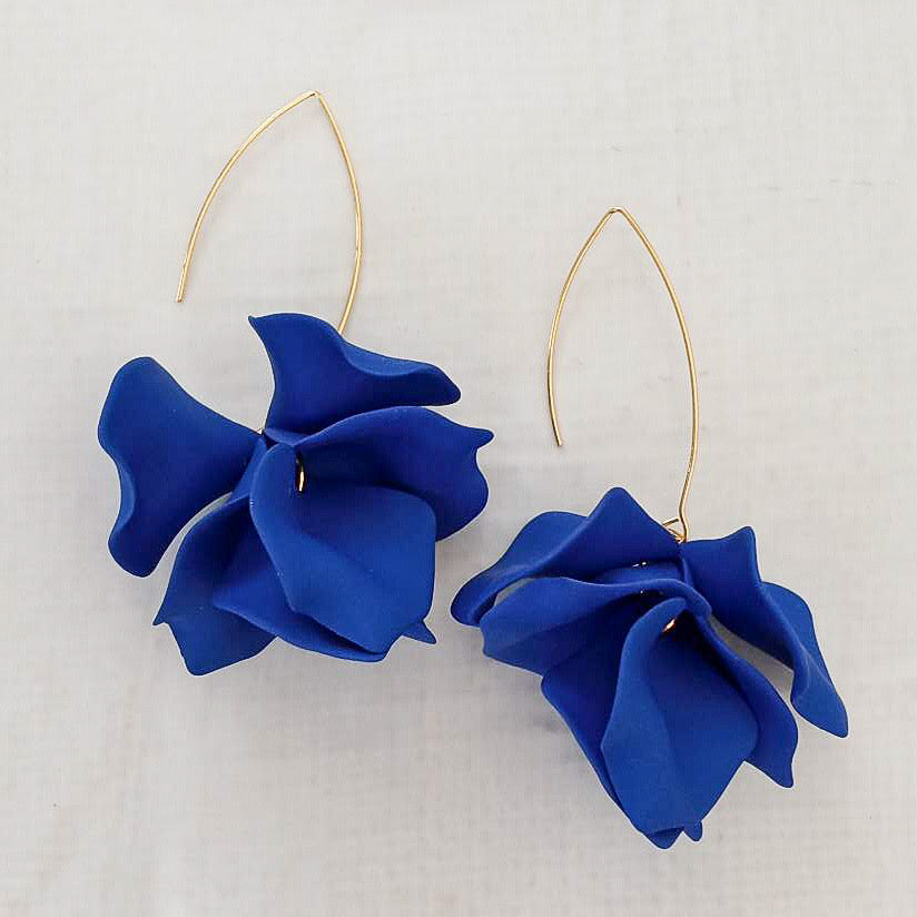 Hyacinth Tiered Marquis Earrings