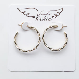 Flat Chain Link Hoops