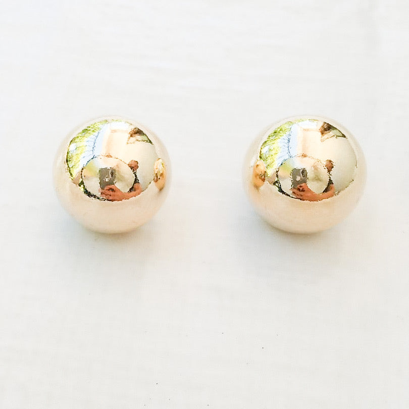 Large Globe Studs