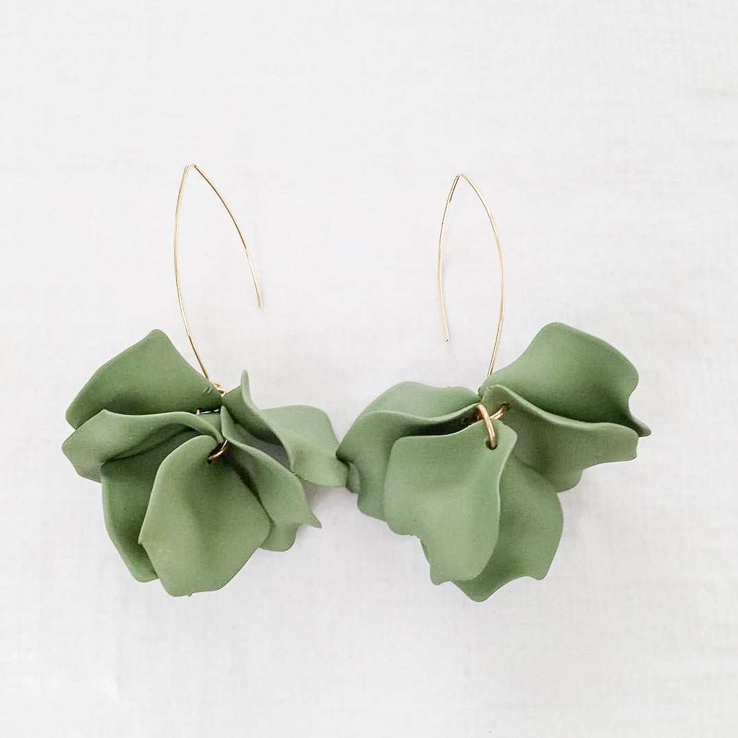 Hyacinth Tiered Marquis Earrings