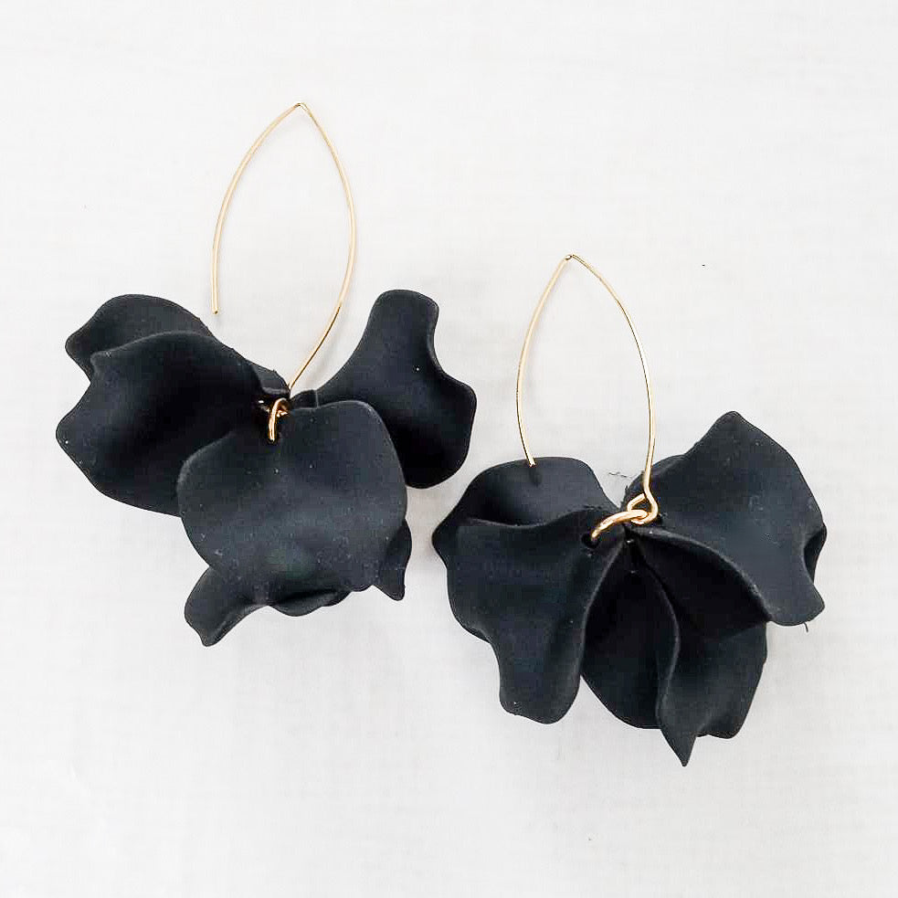 Hyacinth Tiered Marquis Earrings