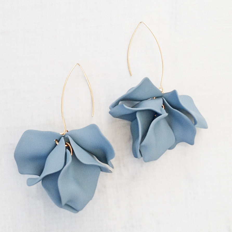 Hyacinth Tiered Marquis Earrings