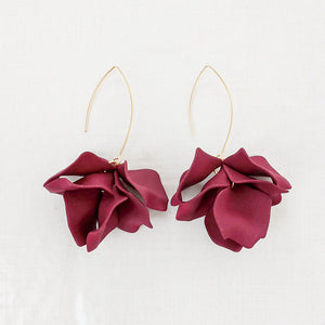 Hyacinth Tiered Marquis Earrings