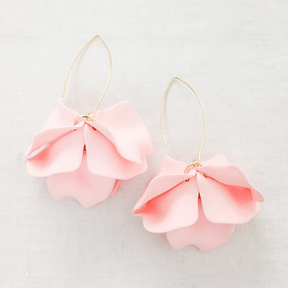 Hyacinth Tiered Marquis Earrings