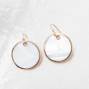 Mother of Pearl Shell Earrings