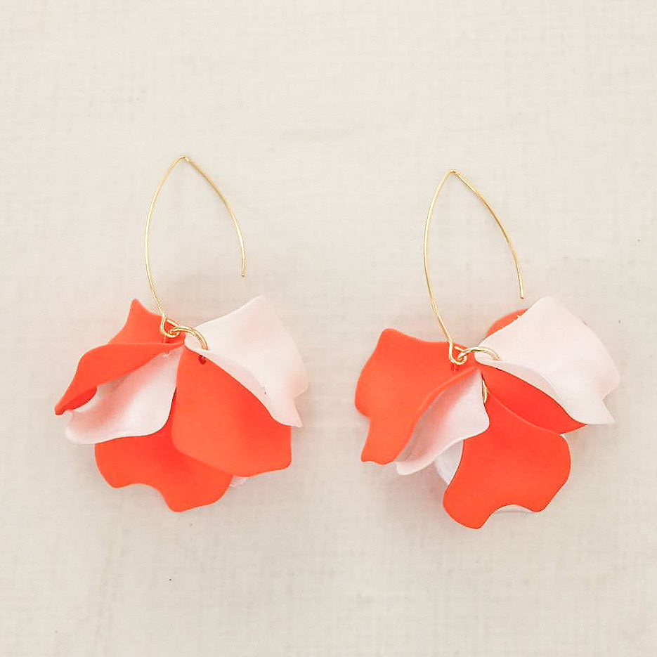 Hyacinth Tiered Marquis Earrings