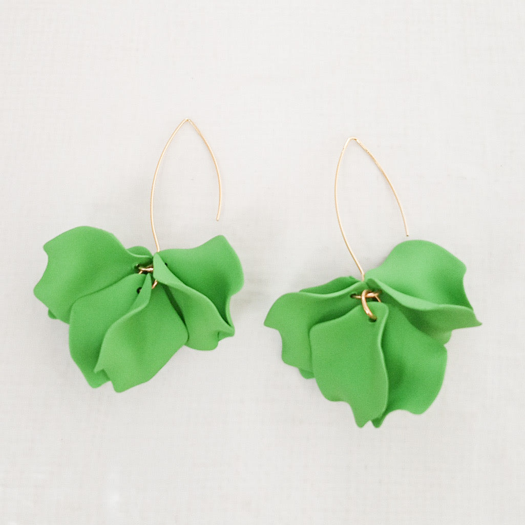 Hyacinth Tiered Marquis Earrings